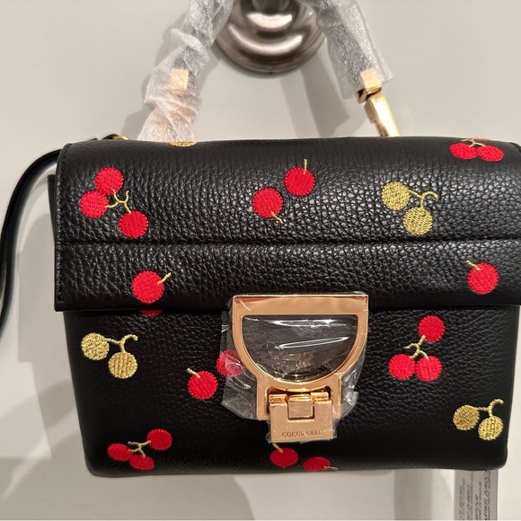 New Coccinelle Cherry Arlettis Bag - Picture 12 of 16